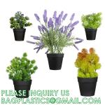 Fake Plants 16" Faux Plants Artificial Potted Plants Indoor for Home Office