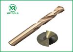HSS - M35 118° High Speed Drill Bits DIN 1897 Extended Length Amber Color