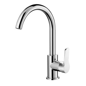 Wholesale Adjustable Hot And Cold Kitchen Sink Taps Rotatable Commercial Sink Mixer from china suppliers