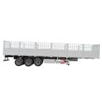 60-70 Ton Fence Semi Trailer Truck Trailer with Triangle / Double Star / Double