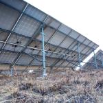 GQ-F Steel Fixed Mounting System Agro Photovoltaic PV Bracket For Mountain, Fish