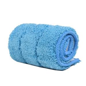 Wholesale Blue 380gsm Microfiber Wet Mop Pads , Pocket Shaped Multifunctional Mops from china suppliers