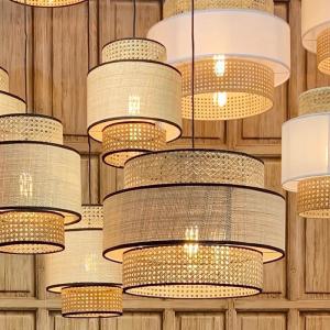 Wholesale New Handmade Asia Simple Nordic Chinese Style Bamboo Wood lamp(WH-WP-59) from china suppliers