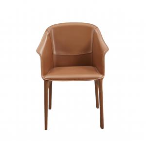 China Plastic PU Dining Leather Chairs With 4 Legs In Various Colors on sale