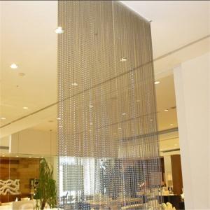 Wholesale Aluminum chain link curtain for divider/partition from china suppliers