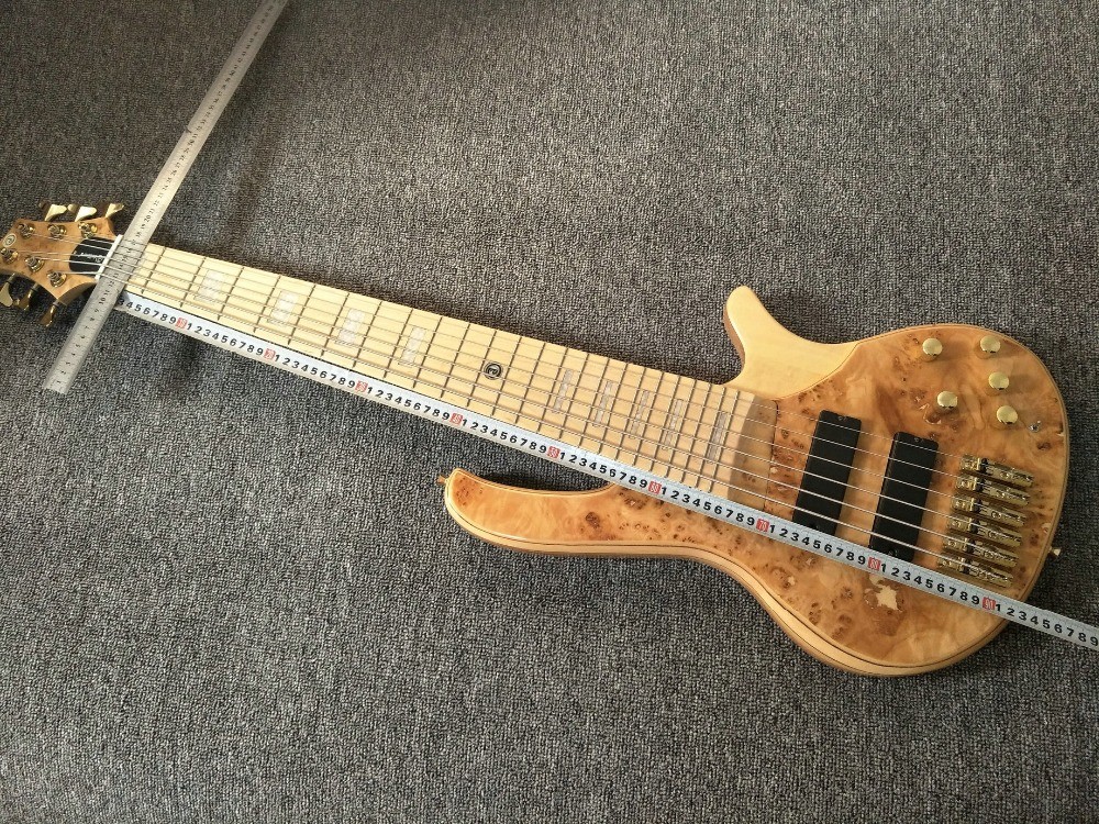 6 Strings Electric Bass Guitar Maple Body Active pickups Bass Guitar Music instruments