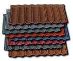 420mm Width Metal Stone Coated Colorful Corrugated Roof Sheet