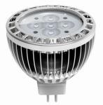 High Brightness 5W / 500 LM / MR16 / 85 - 265V CREE Led Spot Lamps Ce & RoHs