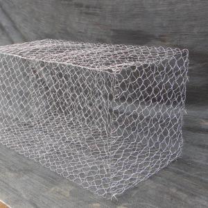 Wholesale 6x2x0.3m Flood Control Woven Gabion Basket Retaining Wall from china suppliers