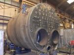 Vertical Industrial Gas Steam Boiler High Efficiency Environmentally Friendly