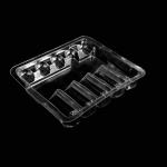 Clear PVC PET PP Clamshell Packaging Plastic Blister Ampoule Tray With Paper