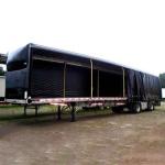 Versatile CIMC Tarped Semi-Trailer Frames Durable Customizable For Cargo