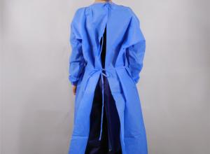 Wholesale Disposable Reinforced Surgical Medical Surgical Gown Blue Surgical Gown from china suppliers