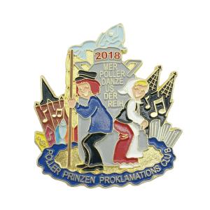 Wholesale Metal Carnival Brooches Personalised Enamel Badge Gold Plated Zinc Alloy Pins from china suppliers