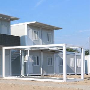 Wholesale Zontop modern luxury easy assemble steel prefabricated 2 story frame 20ft 40 ft shipping container house from china suppliers