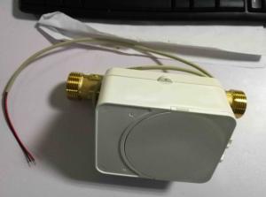 China AMI 1.6 Mpa External Water Flow Meter , Brass Housing LCD Display Water Flow Rate Meter on sale