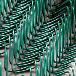 Electro Galvanized 6ft High 50ft Length Chain Link Fence 10 Gauge Cyclone Wire