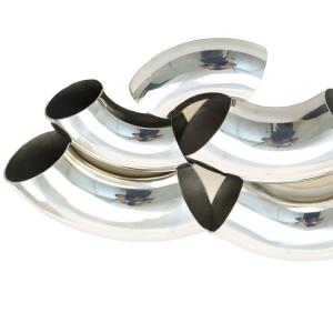 Wholesale Stainless Steel Tube Fittings Laser Cutting Steel Tubing Sanitary Pipe Fittings from china suppliers