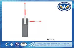 China Two Arm Automatic Car Park Barriers RS485 Traffic Light Interface Two Motors on sale
