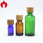18mm Bamboo Plastic Screw Top Cap With Plastic Stopper