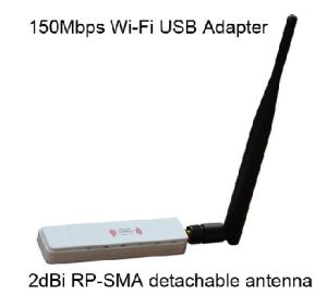 Wholesale 802.11n WiFi Adapter With 2dbi Antenna GWF-1B1T from china suppliers