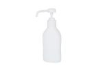 White HDPE Shampoo Pump Bottle 200ml 1.6cc Lotion