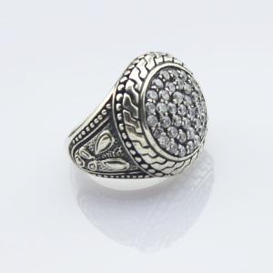 Wholesale Designer Jewelry 925 Sterling Silver Ring with Cubic Zircon(R39) from china suppliers