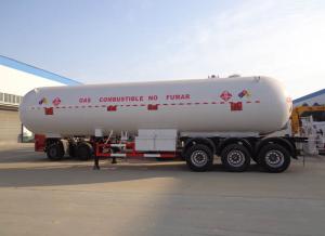 Wholesale 54M3 3 Axle Tanker Semi Trailer LPG Transport Propane Trailer from china suppliers