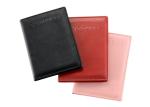 Solid Rectangle Travel Passport Holder Customized Logo Pu Leather Passport