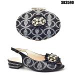 Stylish Italian Leather Shoe And Bag Set For Nigerian Party With Motion