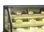 Tempered Glass 1200mm 620W Cake Display Fridge