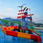 Fiberglass Kids Water Playground Equipment for Aqua Theme Park