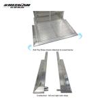 Folding Concert Crowd Control Barriers Potable Aluminum Safety Garden Constructi