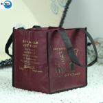 PP/Non Woven Canvas Grocery Cotton Foldable Tote Shopping Bag Folding