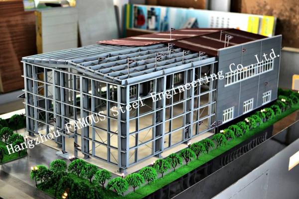 High Precision Prefabrication Industrial Steel Buildings Energy Saving