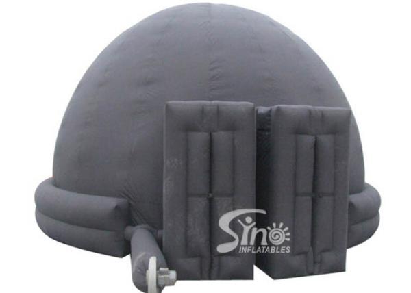 Commercial Use Air Inflatable Tents Double Door Projection Inflatable Planetariu