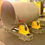 Manual Screw Vessel Pipe Welding Rolls 10T For Polishing Welding Machinery