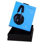 custom headphone hinged paper box luxury earphone packaging gift box with magnet