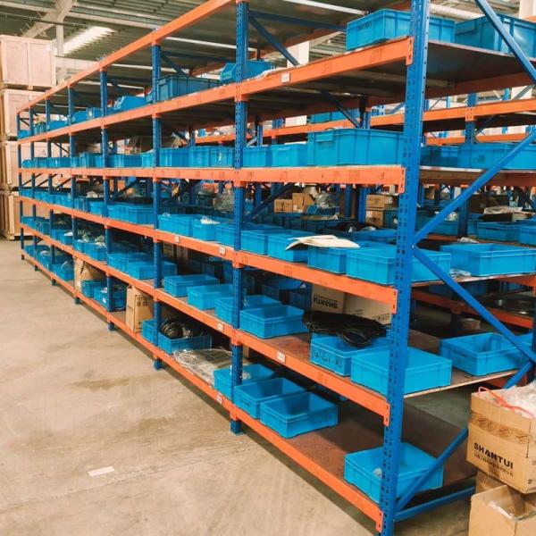 5 Shelves Customized And Adjustable Boltless Metal Shelving For Supermarket