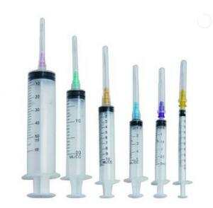 China PE Disposable Medical Syringe Luer Lock Tip Vaccine Syringe on sale