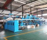 1.8m/Min Baby Diaper Production Line , 5m Width Fully Automatic Baby Diaper