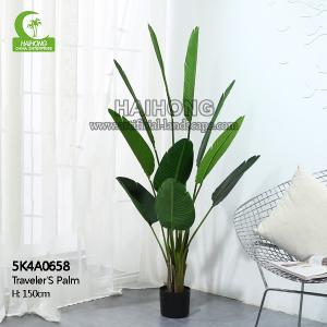 Wholesale Artificial Traveler's Palm Decorative Best Office Plants from china suppliers