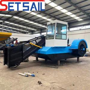 Wholesale Max. Loading Capacity 50m3 -Made Aquatic Trash Skimmer/Weed Harvester for Weed Removal from china suppliers