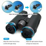 ED Lens Compact High Power Binoculars 10x42 Waterproof For Bird Spotting Hiking