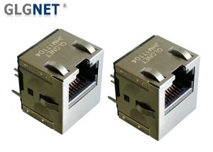 Wholesale Vertical Type Rj45 POE Magjack , 180° Angle Magnetic RJ45 Jack Support UPOE+ from china suppliers