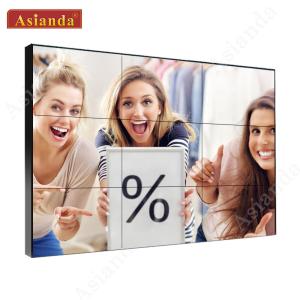 Wholesale Wall Mount/Floor Standing 1.8mm Indoor LG LCD Video Wall Narrow Bezel LCD Video Wall Screen for Advertising/Surveillance from china suppliers