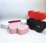 Creative Double Heart Shaped Flower Box Love Drawer Gift Packaging Box for OEM
