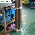 12m pneumatic telescoping mast for antenna 30kg payloads 2.55m closed height