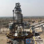 1200T/D Rotary Shaft Kiln In Quicklime Production Plant