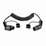 OEM Type 1 To Type 2 EV Cable SAE J1772 Spiral Electric Car Charging Cable